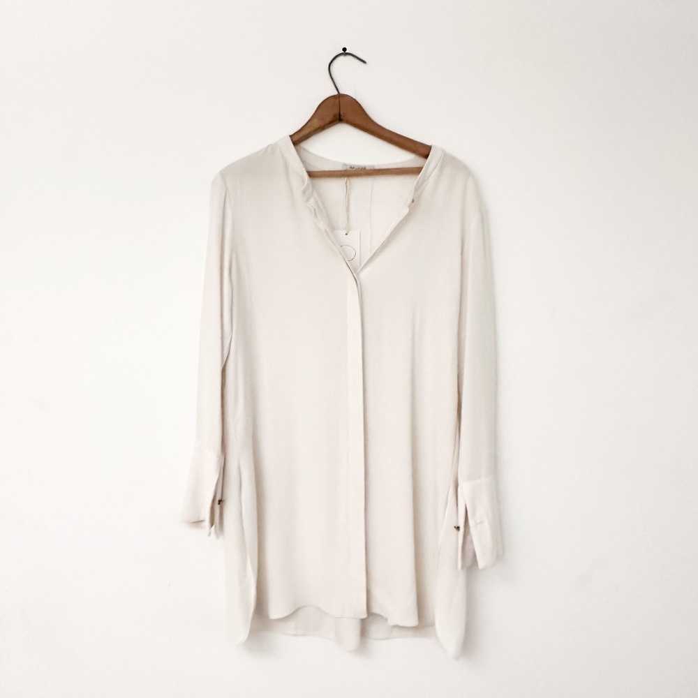 MM La Fleur Lagarde Shirt - Eco Soft Wave: Alabaster - Size Medium